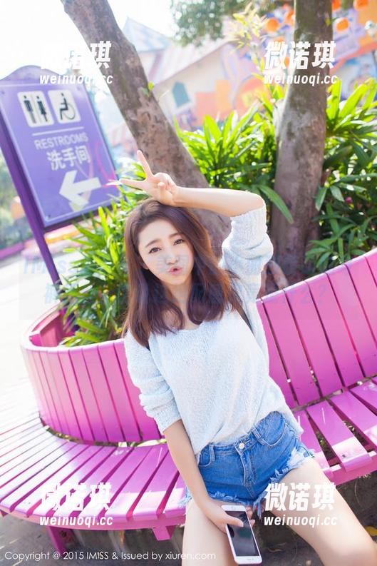 IMiss爱蜜社 - 美图中的小丽莎萌萌哒与裤里丝，话说这绝配感究竟是什么？