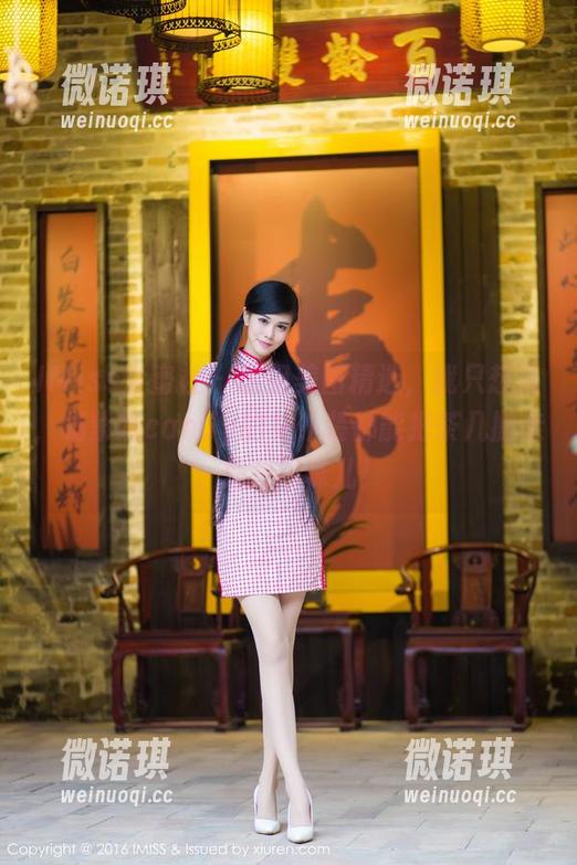 IMiss爱蜜社 - 这组美图精选，我只想说，杨紫嫣candy的女仆装都能把茶几搬走，是我的味儿！