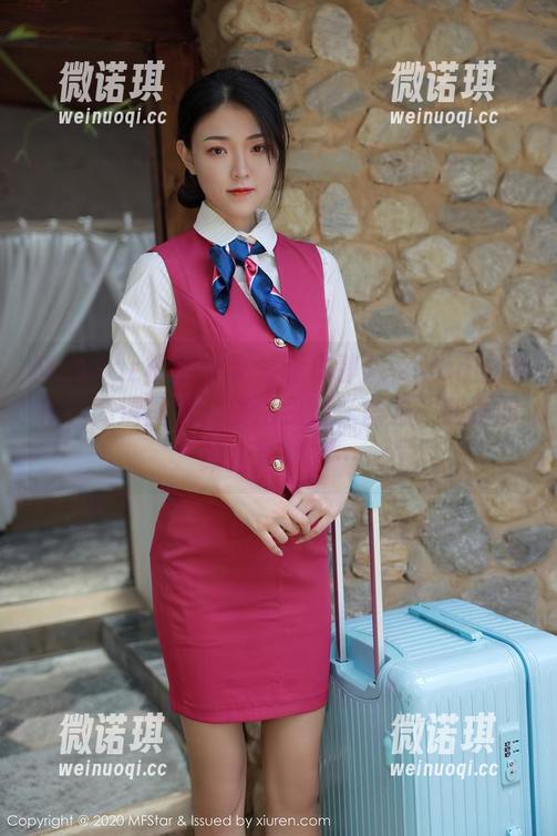 MFStar模范学院 - 蒋小静Jessica的新作，高清图包，真把我对“官方”制服的印象颠覆了…