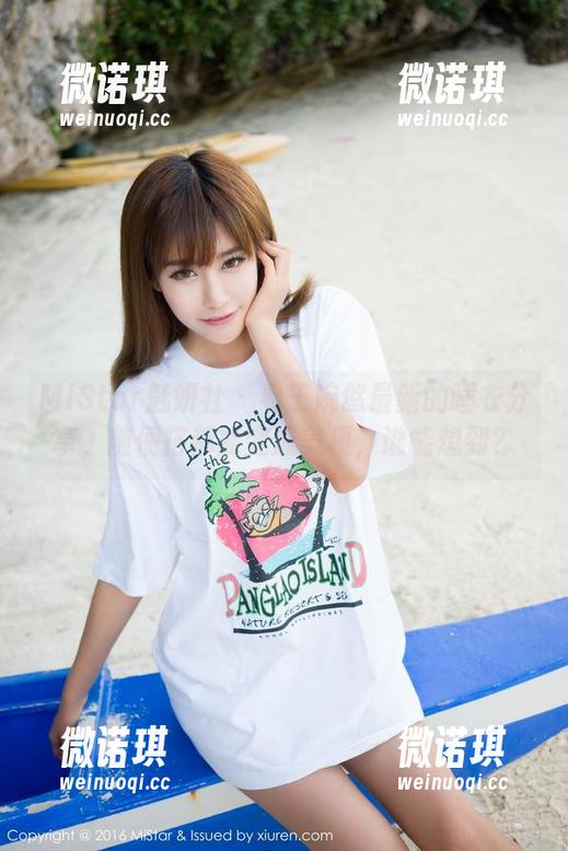 MiStar魅妍社 - 看王婉悠最新的睡衣分享，随便搭都能变成美模，谁能想到？