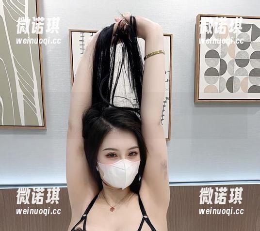 微密圈 - 油亮黑色吊带，猪饲料的最新图集，你敢看吗？