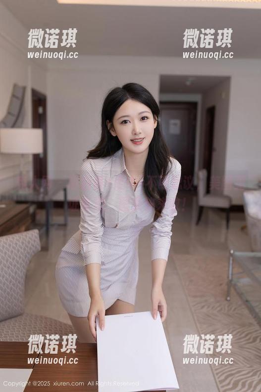 秀人网 - 萌白酱+奶牛=不可思议，美图见证奇迹，图集快来收！